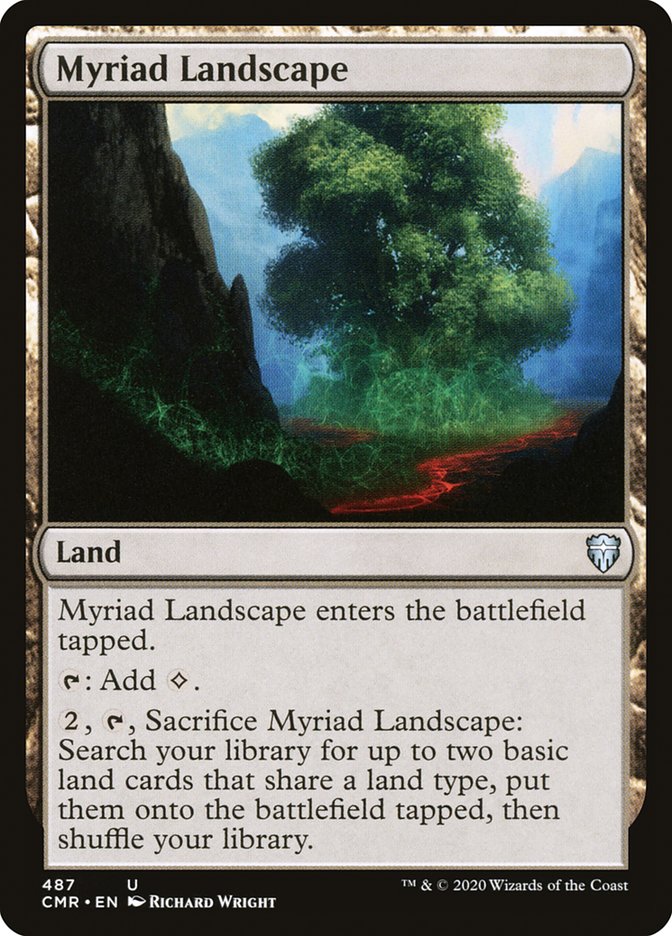 Myriad Landscape [Commander Legends] Magic: The Gathering