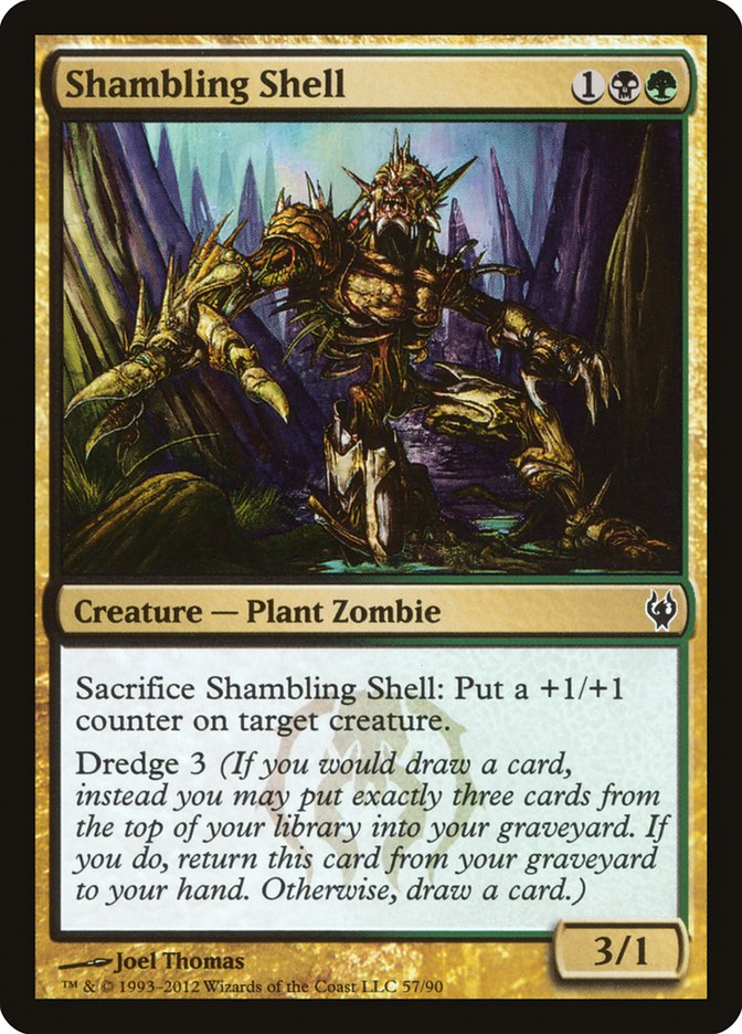 Shambling Shell [Duel Decks: Izzet vs. Golgari] Magic: The Gathering