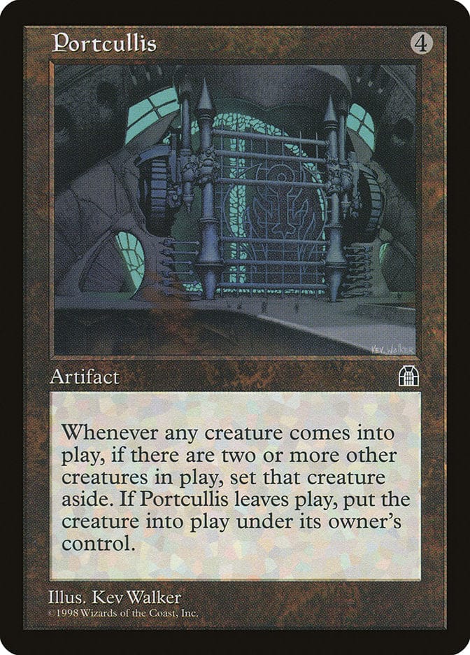 Portcullis [Stronghold] Magic: The Gathering
