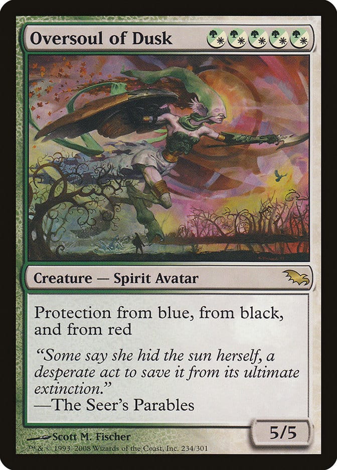 Oversoul of Dusk [Shadowmoor] Magic: The Gathering