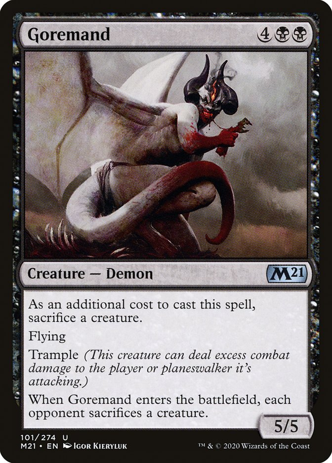Goremand [Core Set 2021] Magic: The Gathering