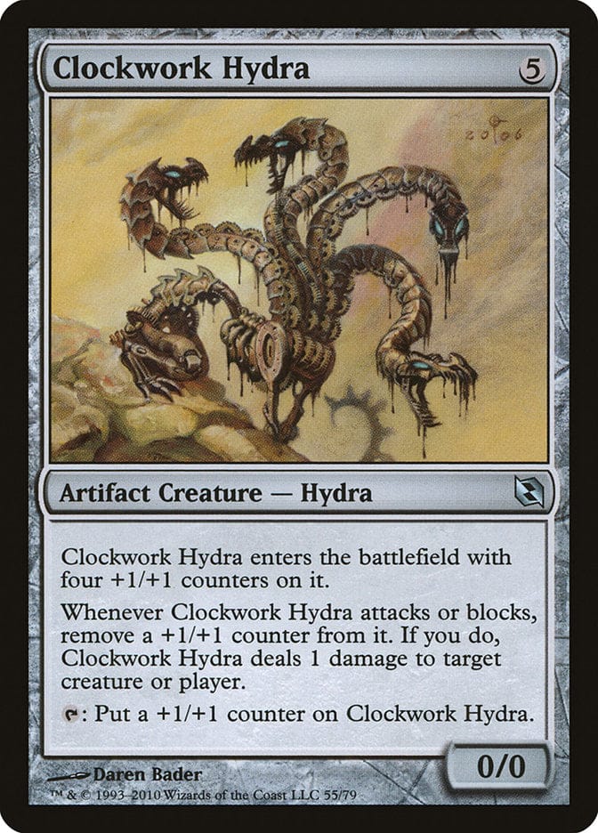 Clockwork Hydra [Duel Decks: Elspeth vs. Tezzeret] Magic: The Gathering