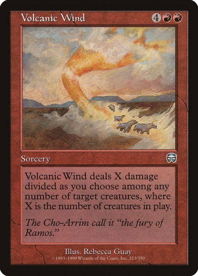 Volcanic Wind [Mercadian Masques] Magic: The Gathering