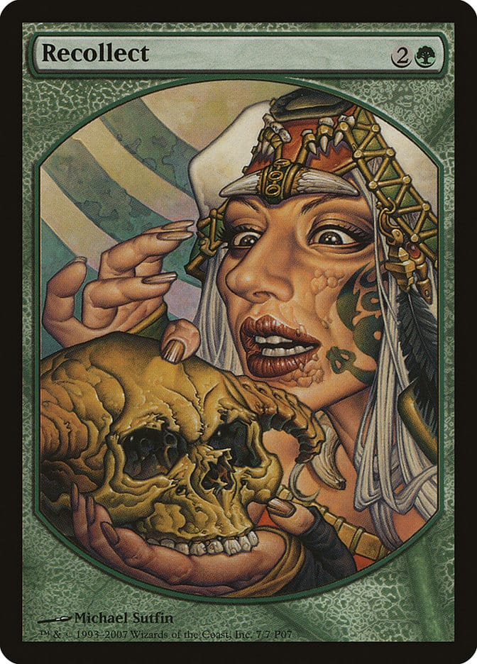Recollect [Magic Player Rewards 2007] Magic: The Gathering
