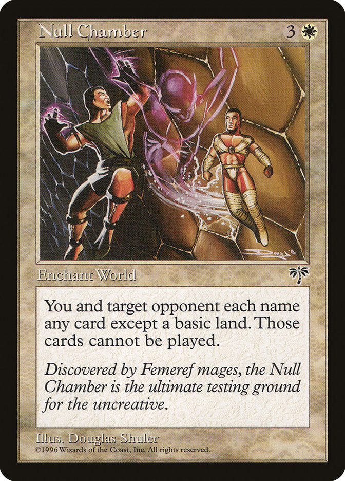 Null Chamber [Mirage] Magic: The Gathering