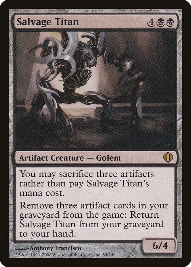 Salvage Titan [Shards of Alara] Magic: The Gathering