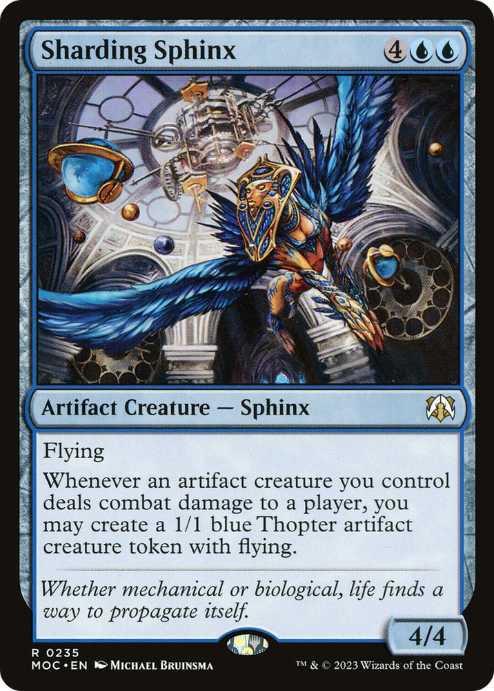 Sharding Sphinx [March of the Machine Commander] Magic: The Gathering