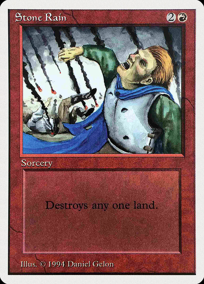 Stone Rain [Summer Magic / Edgar] Magic: The Gathering