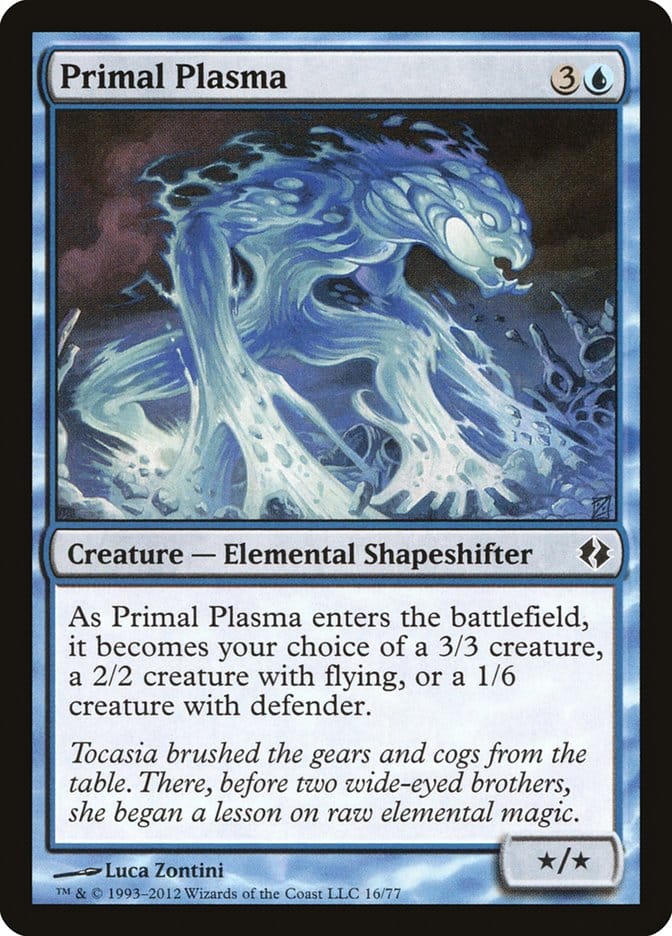 Primal Plasma [Duel Decks: Venser vs. Koth] Magic: The Gathering