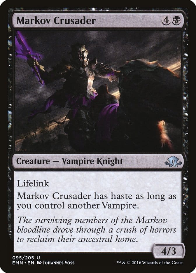 Markov Crusader [Eldritch Moon] Magic: The Gathering