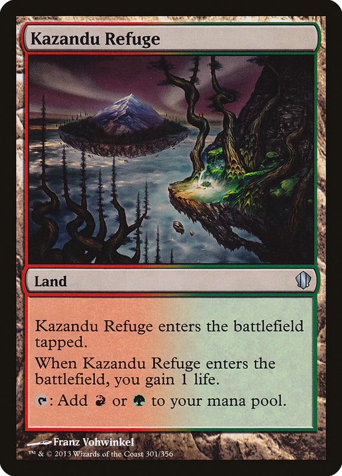 Kazandu Refuge [Commander 2013] Magic: The Gathering