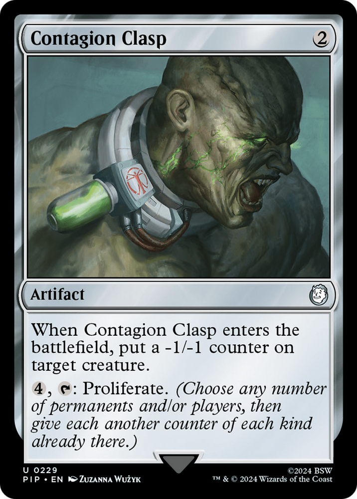 Contagion Clasp [Fallout] Magic: The Gathering