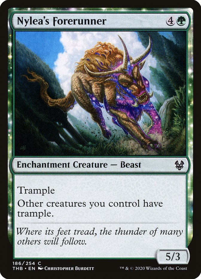Nylea's Forerunner [Theros Beyond Death] Magic: The Gathering
