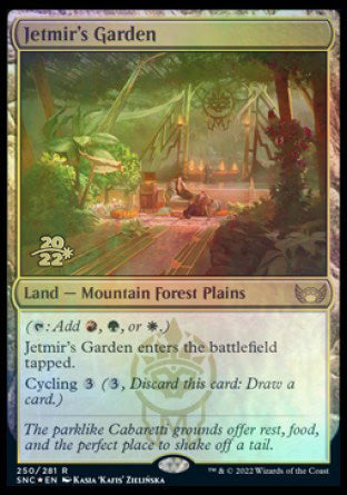 Jetmir's Garden [Streets of New Capenna Prerelease Promos] Magic: The Gathering
