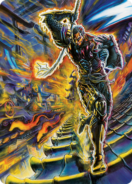 Kaito Shizuki 2 Art Card [Kamigawa: Neon Dynasty Art Series] Magic: The Gathering
