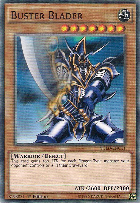 Buster Blader [YGLD-ENC11] Common Yu-Gi-Oh!