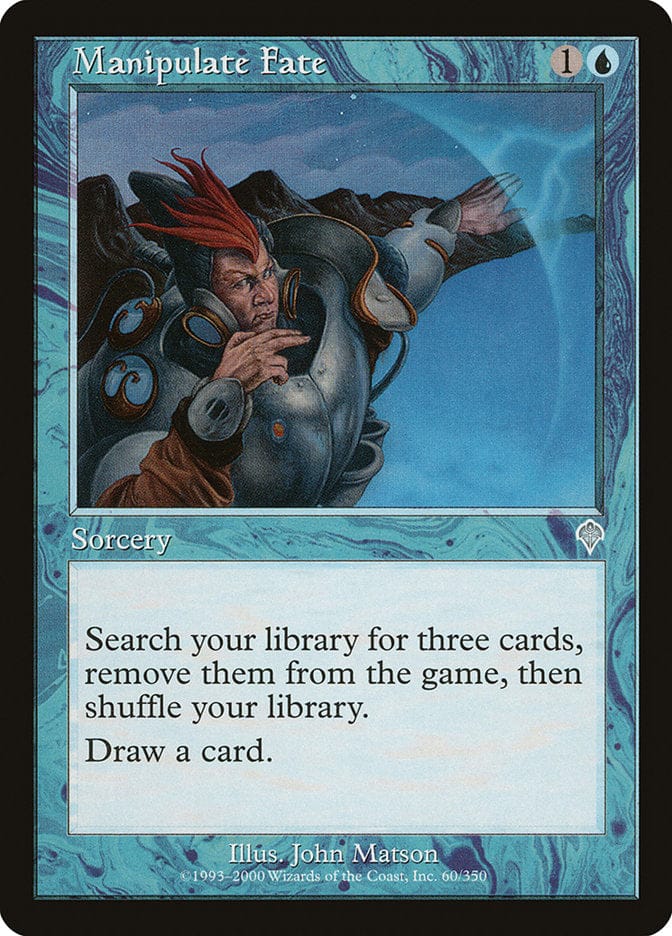Manipulate Fate [Invasion] Magic: The Gathering