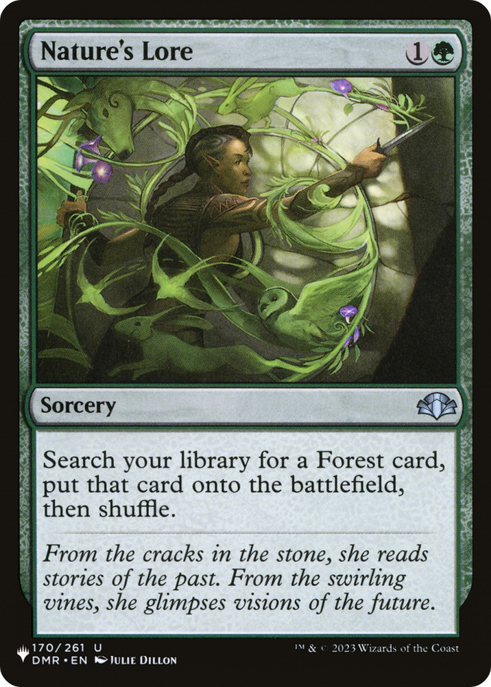 Nature's Lore (DMR) [The List] Magic: The Gathering