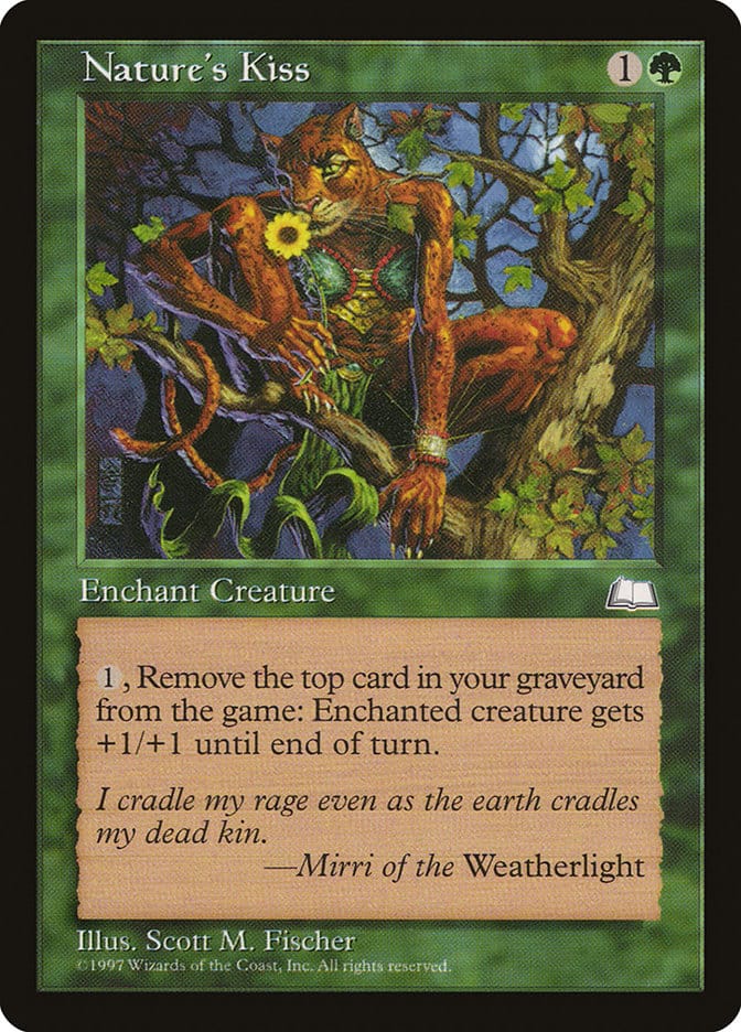 Nature's Kiss [Weatherlight] Magic: The Gathering