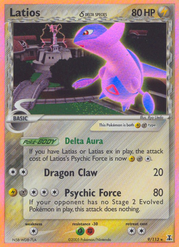 Latios (9/113) (Delta Species) [EX: Delta Species] Pokémon