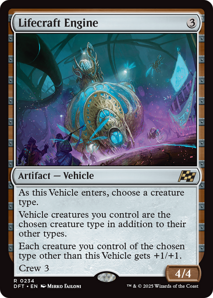 Lifecraft Engine [Aetherdrift] Magic: The Gathering