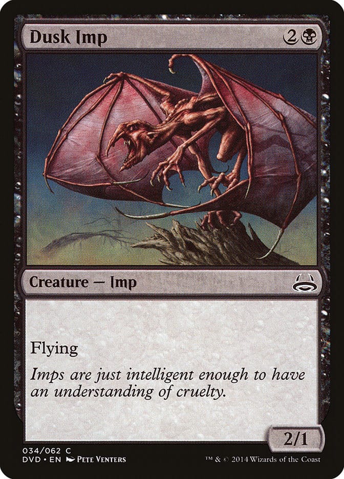 Dusk Imp (Divine vs. Demonic) [Duel Decks Anthology] Magic: The Gathering