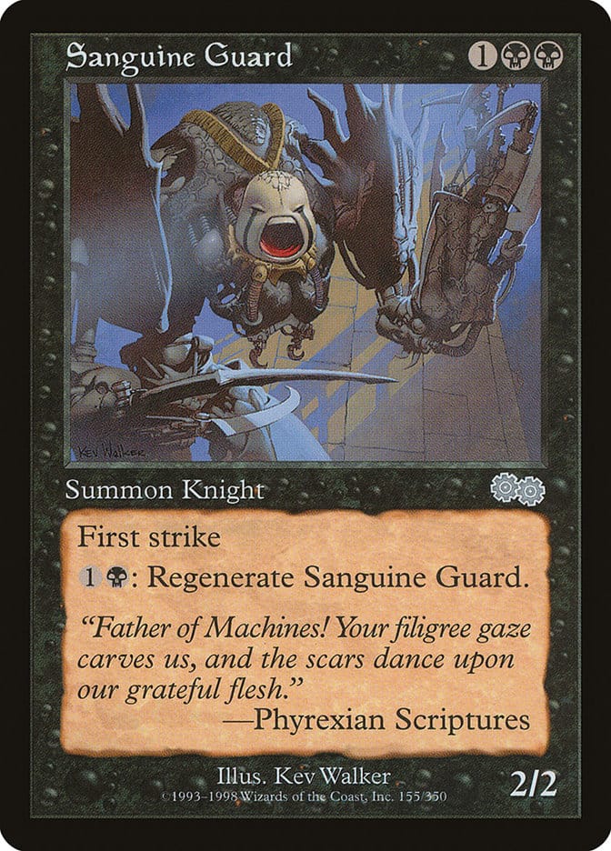 Sanguine Guard [Urza's Saga] Magic: The Gathering