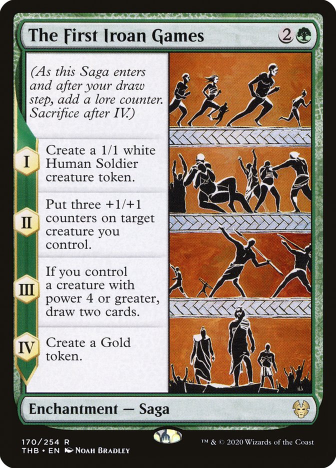 The First Iroan Games [Theros Beyond Death] Magic: The Gathering