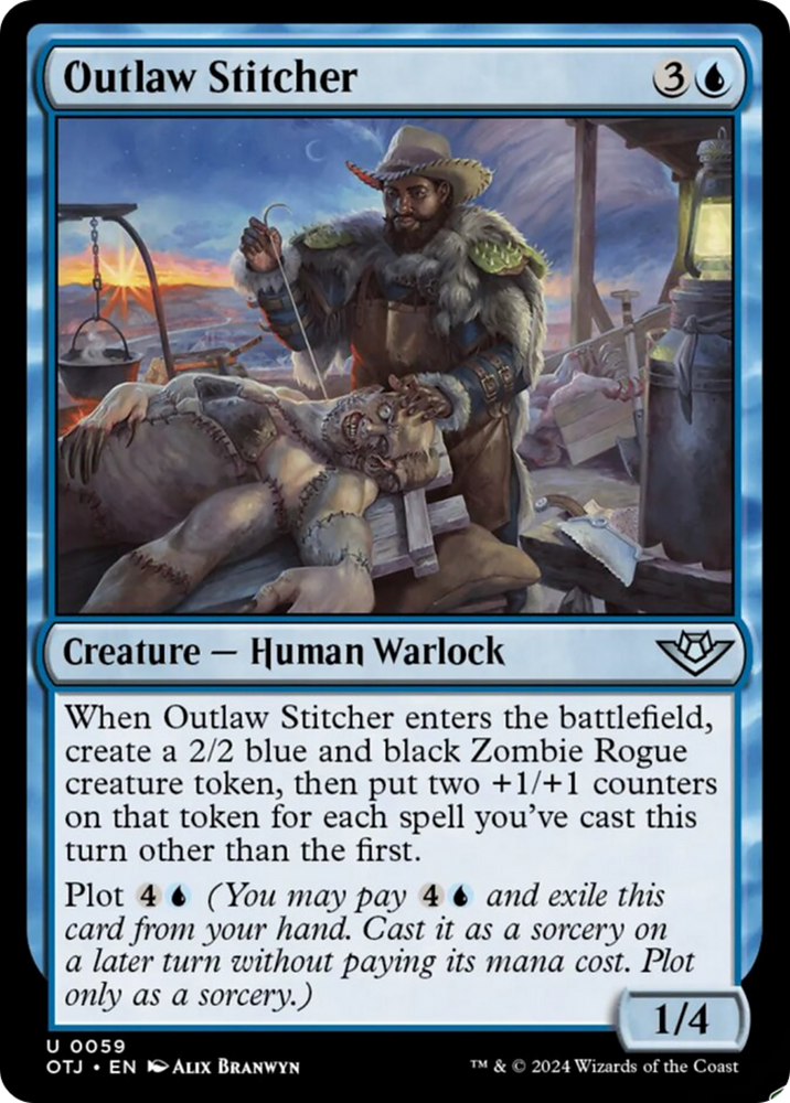 Outlaw Stitcher [Outlaws of Thunder Junction] Magic: The Gathering