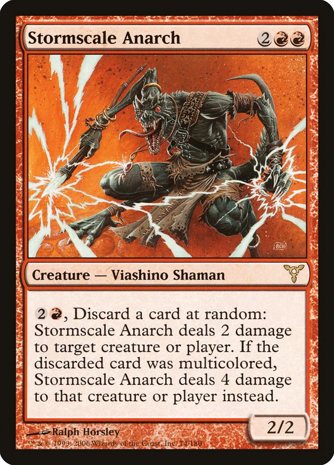 Stormscale Anarch [Dissension] Magic: The Gathering