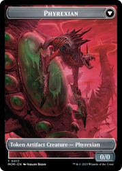 Incubator // Phyrexian (17) Double-Sided Token [March of the Machine Tokens] Magic: The Gathering