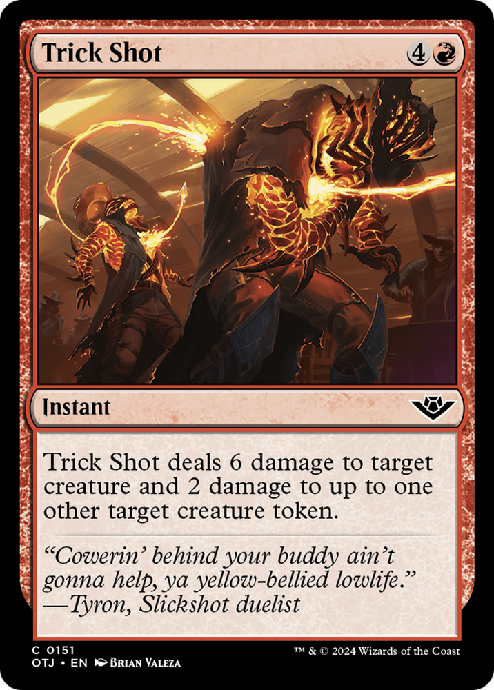 Trick Shot [Outlaws of Thunder Junction] Magic: The Gathering