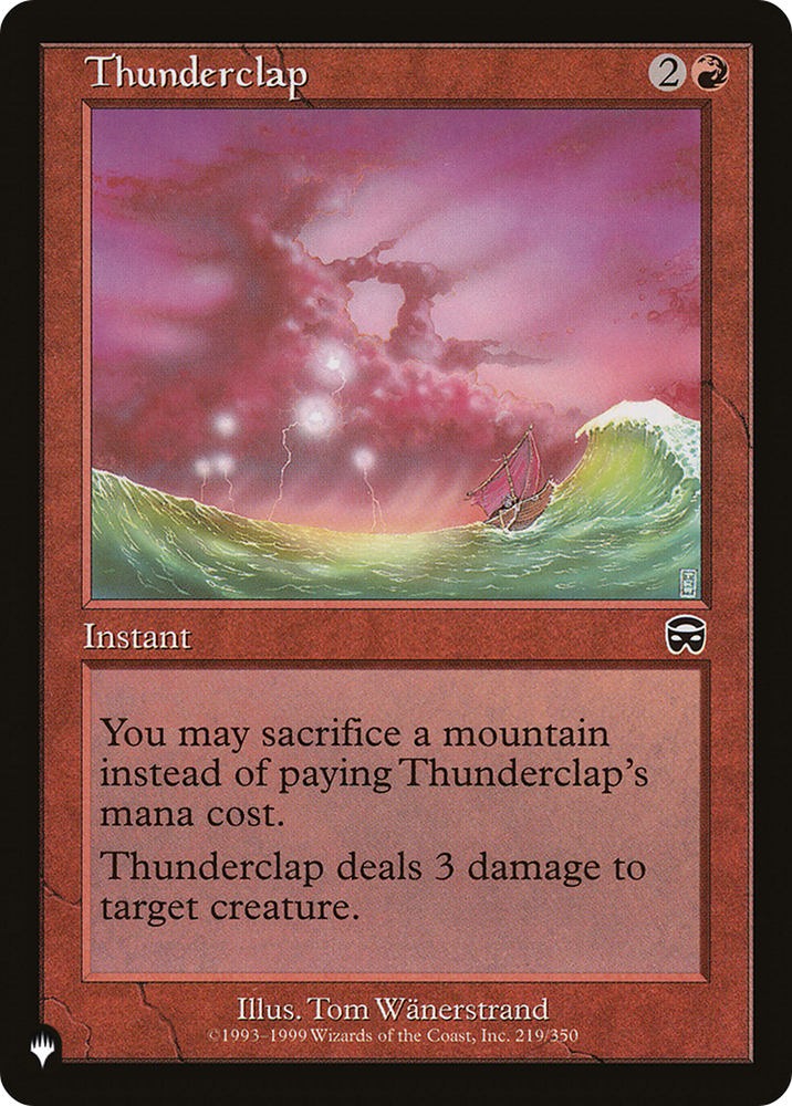 Thunderclap [The List] Magic: The Gathering