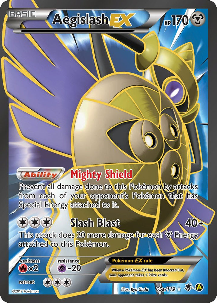 Aegislash EX (65a/119) [Alternate Art Promos] Pokémon