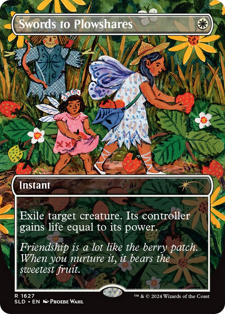 Swords to Plowshares (1627) (Rainbow Foil) [Secret Lair Drop Series] Magic: The Gathering