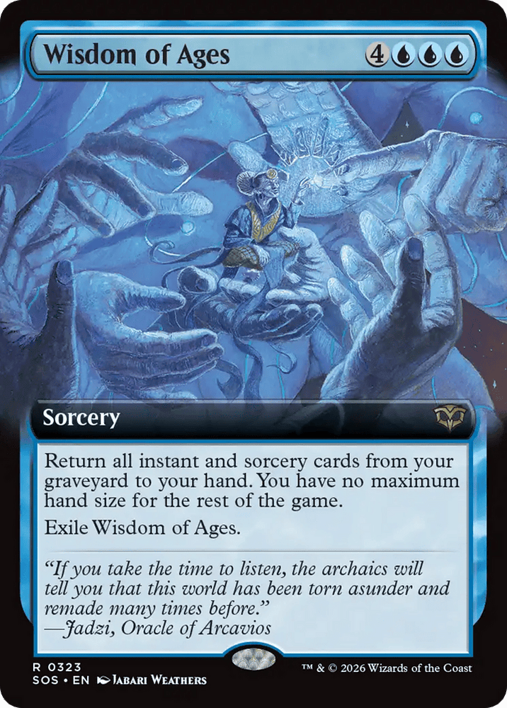 Wisdom of Ages (Extended Art) [Secrets of Strixhaven]