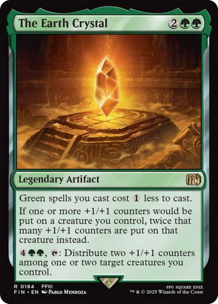 The Earth Crystal [FINAL FANTASY] Magic: The Gathering