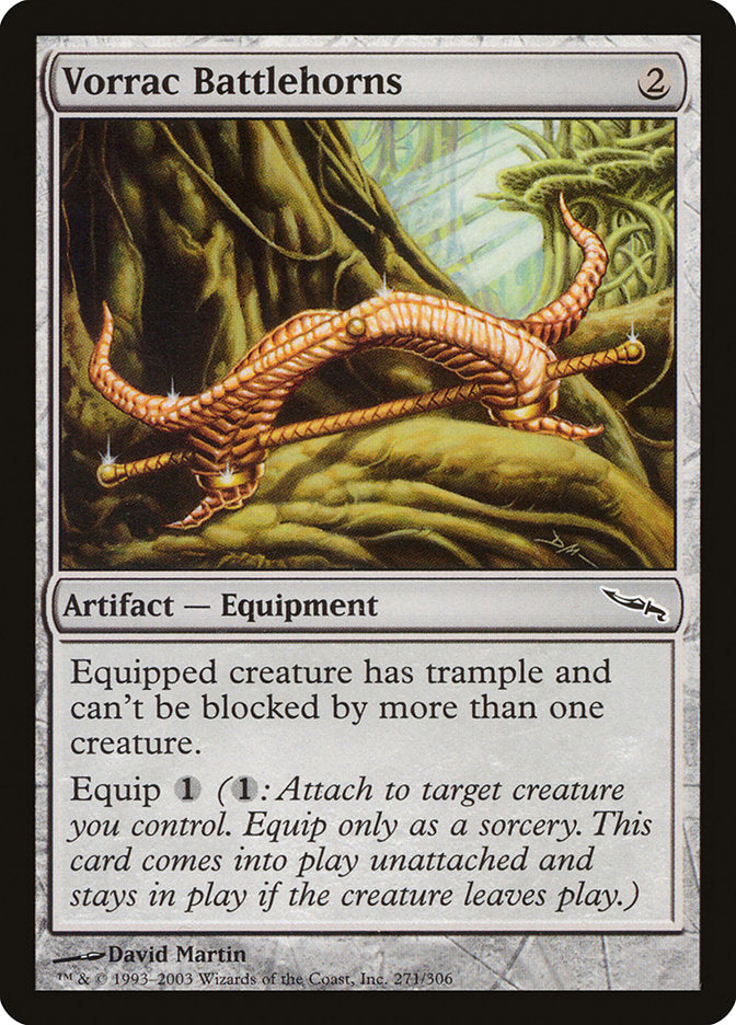 Vorrac Battlehorns [Mirrodin] Magic: The Gathering