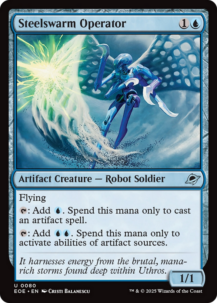 Steelswarm Operator [Edge of Eternities] Magic: The Gathering