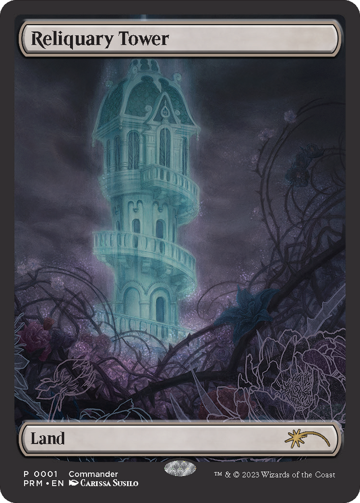 Reliquary Tower (Full Art) [MagicFest 2023] Magic: The Gathering