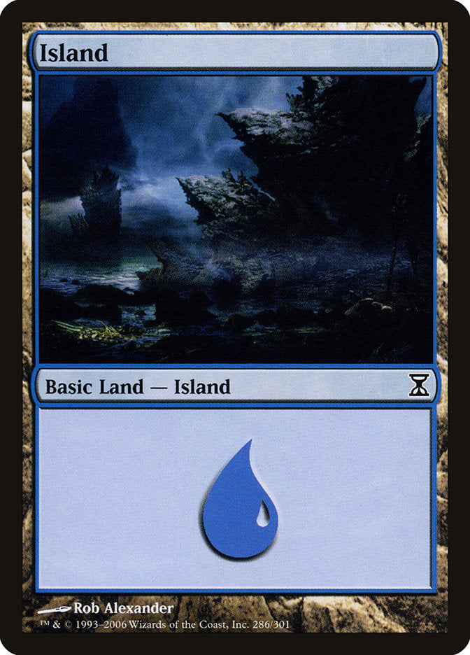 Island (286) [Time Spiral] Magic: The Gathering