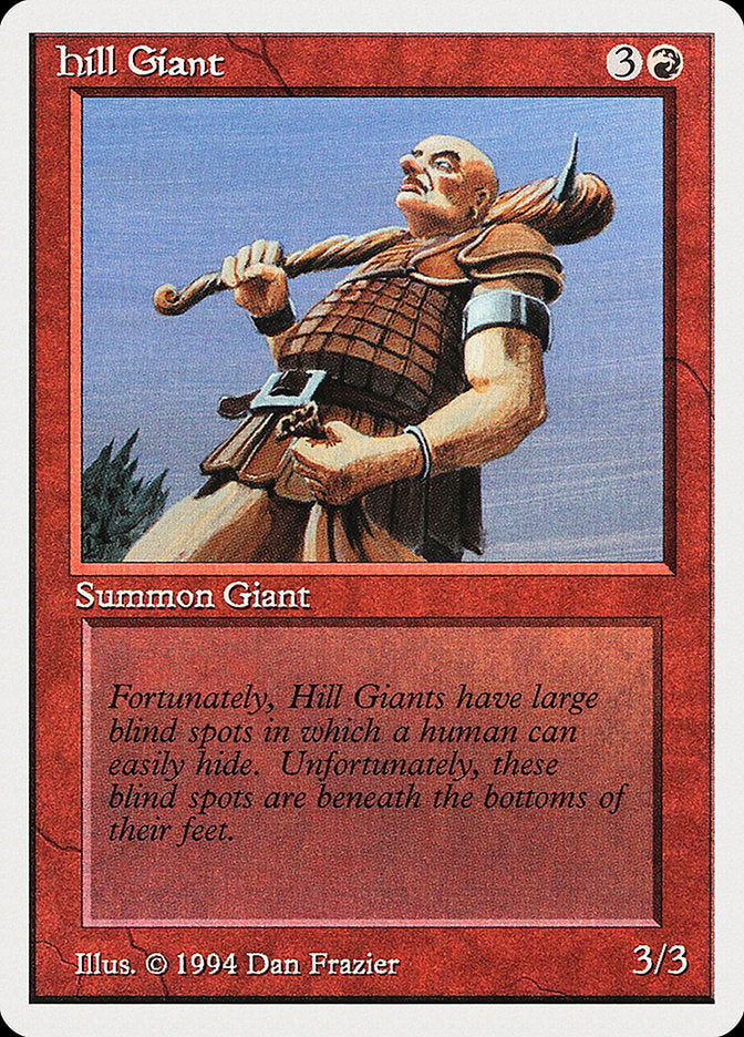 Hill Giant [Summer Magic / Edgar] Magic: The Gathering