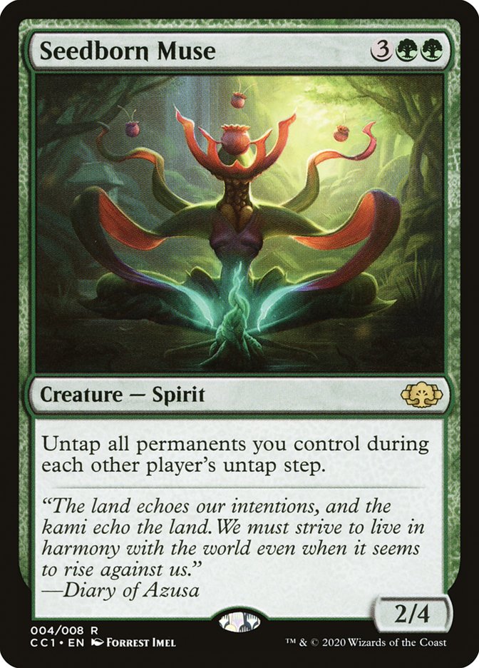 Seedborn Muse [Commander Collection: Green] Magic: The Gathering