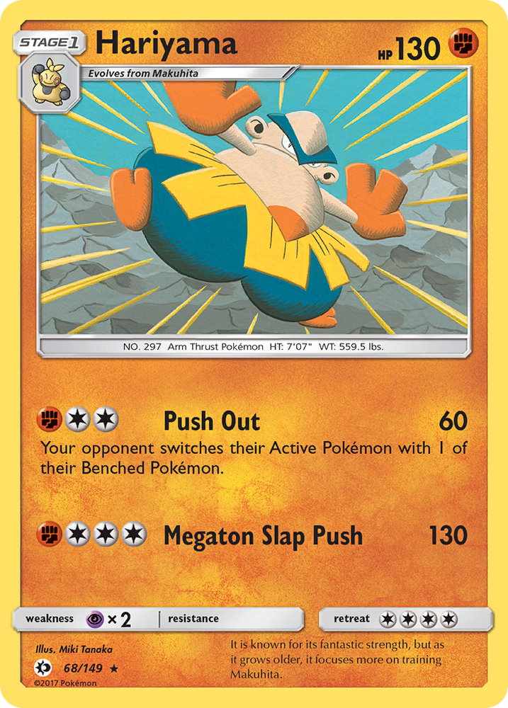 Hariyama (68/149) [Sun & Moon: Base Set] Pokémon