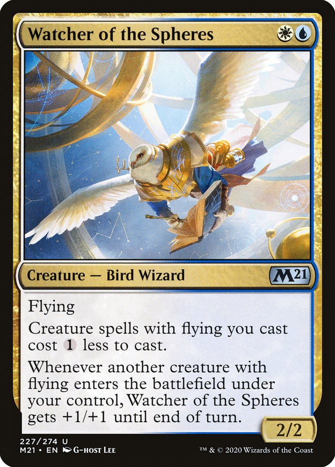 Watcher of the Spheres [Core Set 2021] Magic: The Gathering