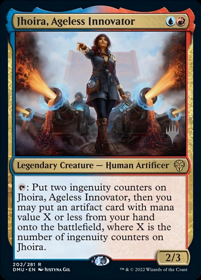Jhoira, Ageless Innovator (Promo Pack) [Dominaria United Promos] Magic: The Gathering