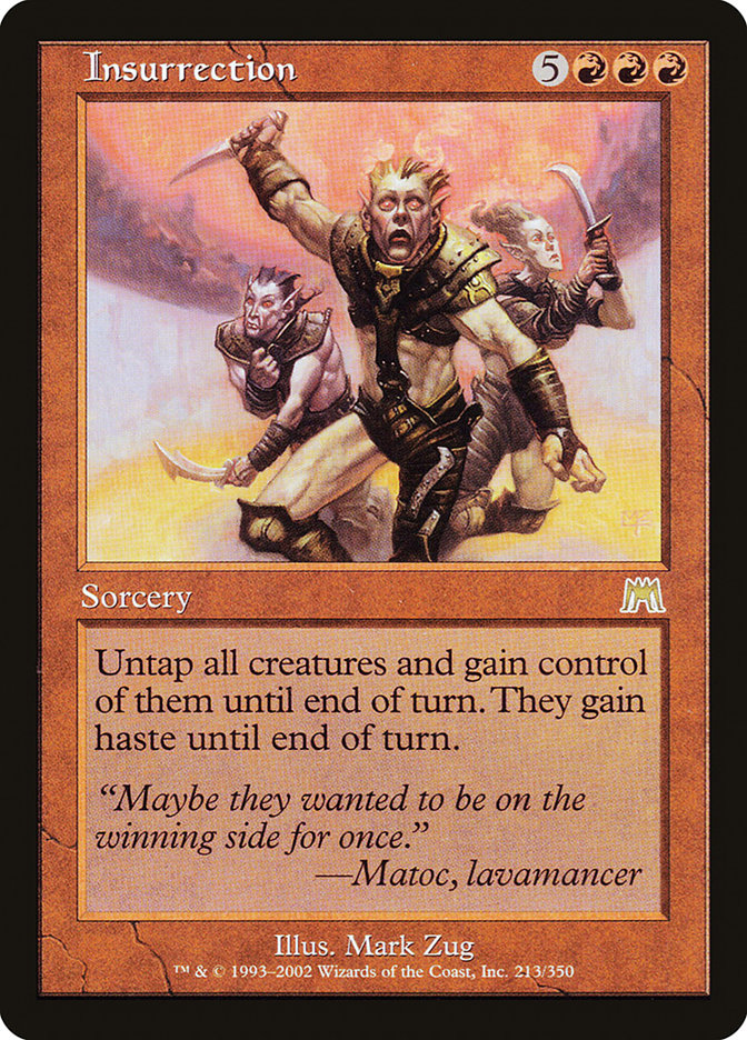 Insurrection [Onslaught] Magic: The Gathering