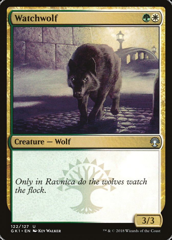 Watchwolf [Guilds of Ravnica Guild Kit] Magic: The Gathering
