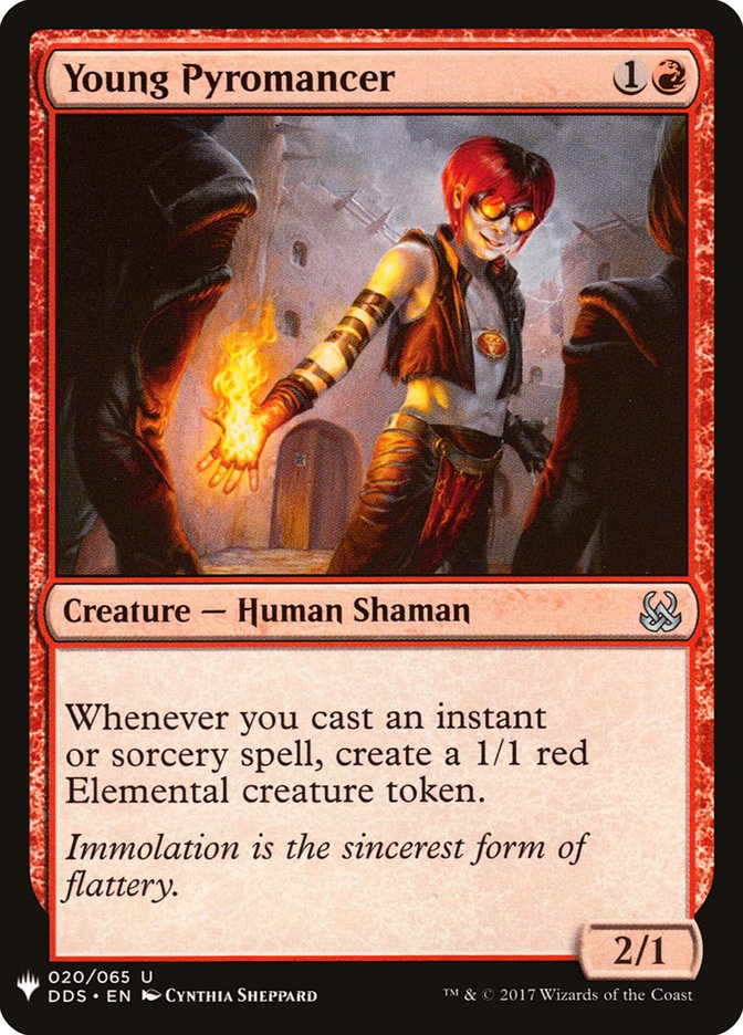 Young Pyromancer [Mystery Booster] Magic: The Gathering