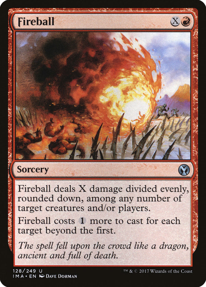 Fireball [Iconic Masters] Magic: The Gathering